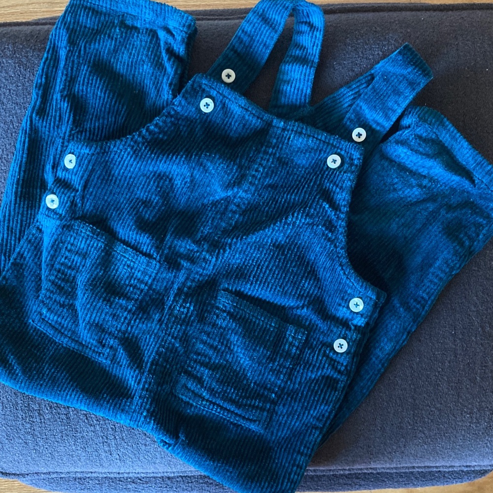 EUC Kate Quinn Organic Cotton Corduroy Patch Pocket Stargazer Overalls
